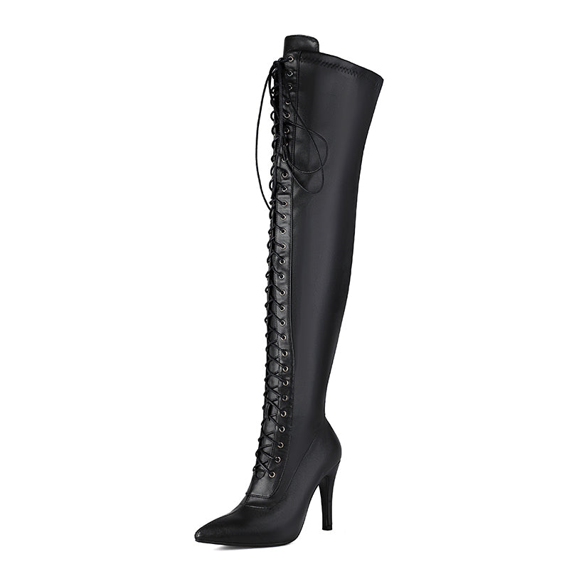 Women's Long Fashion Boots-Caleidostore