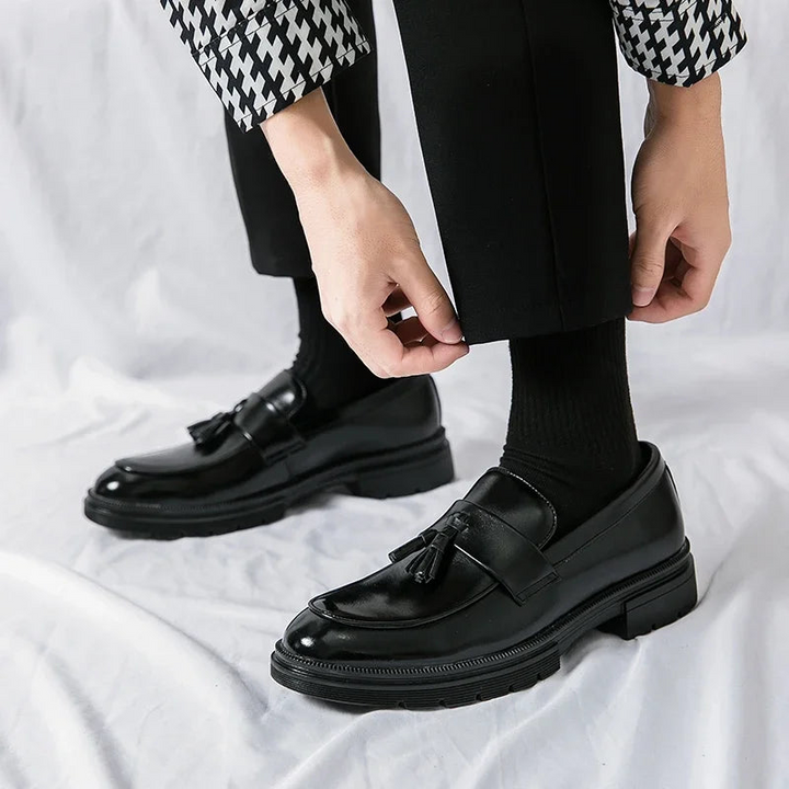 Men's Premium Leather Dress Shoes-Caleidostore