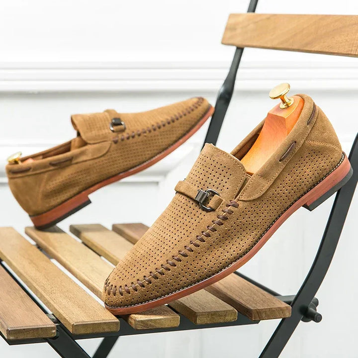 Men's Leather Dress Shoes-Caleidostore
