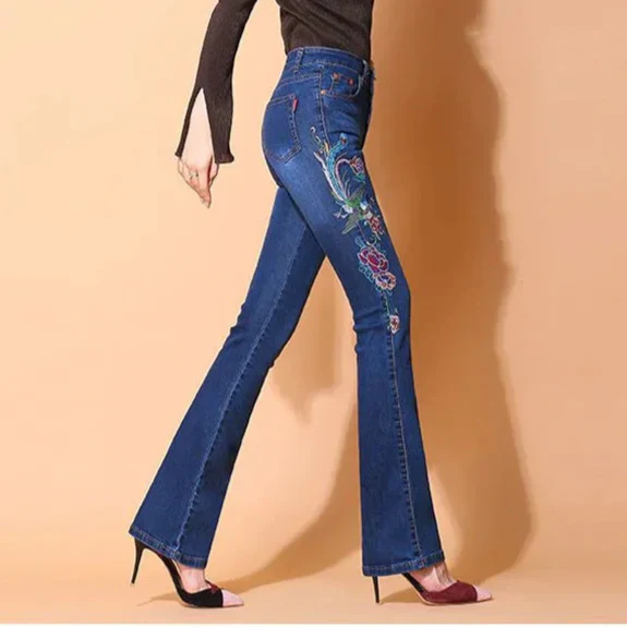 Women's Denim Jeans-Caleidostore