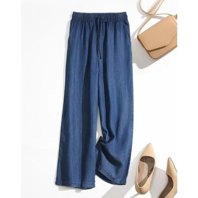 Women's Wide Leg Pants-Caleidostore