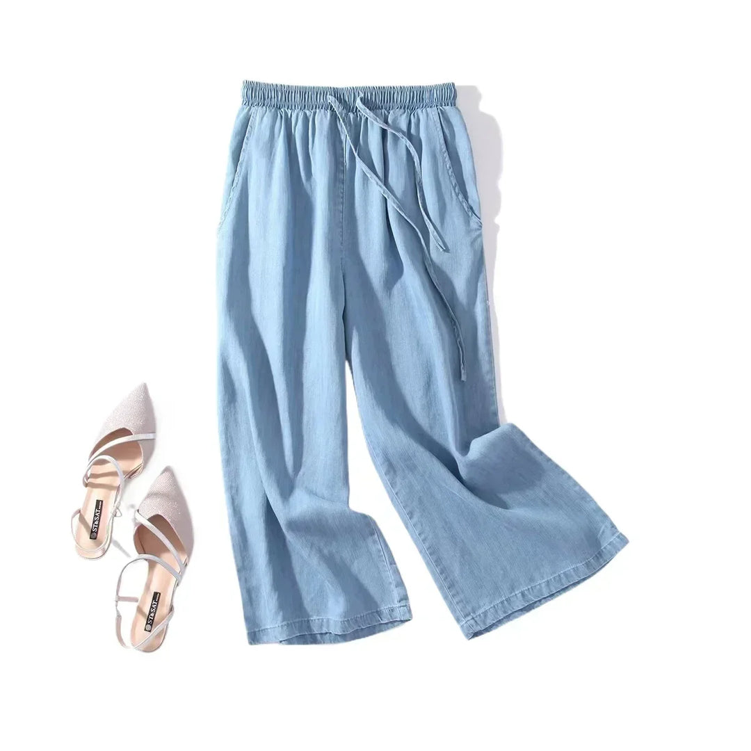 Women's Wide Leg Pants-Caleidostore