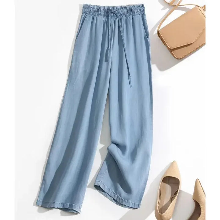 Women's Wide Leg Pants-Caleidostore