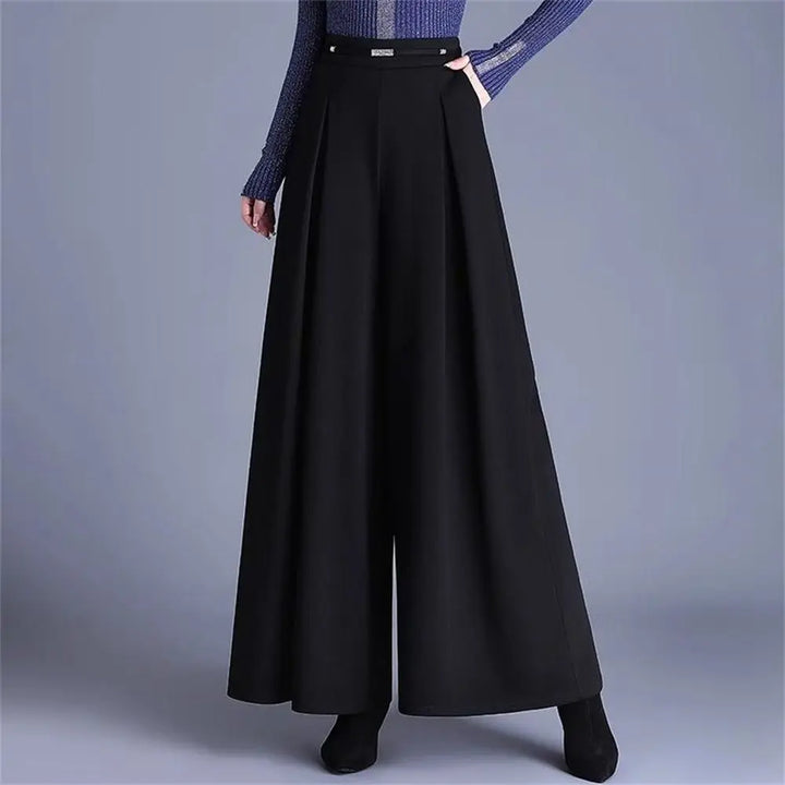 Women's Wide-Leg Trousers-Caleidostore