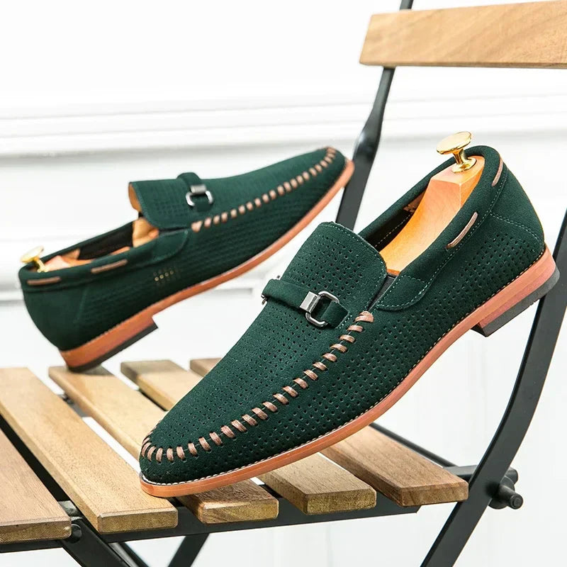 Men's Leather Dress Shoes-Caleidostore