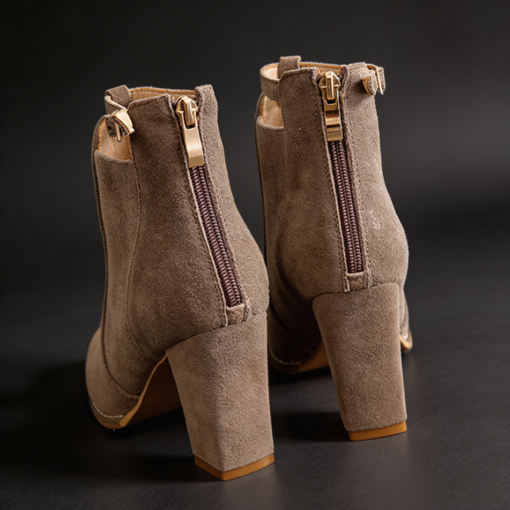 Women's Stylish Ankle Boots-Caleidostore