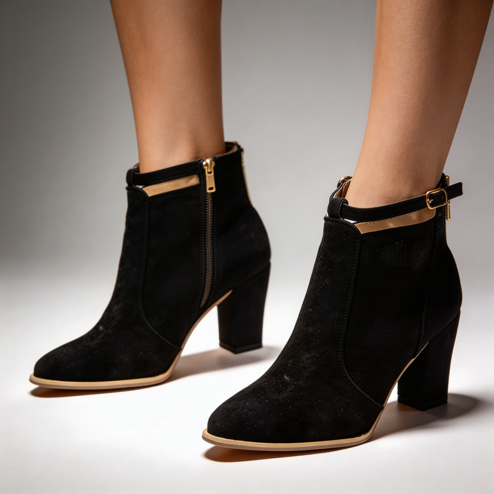 Women's Stylish Ankle Boots-Caleidostore