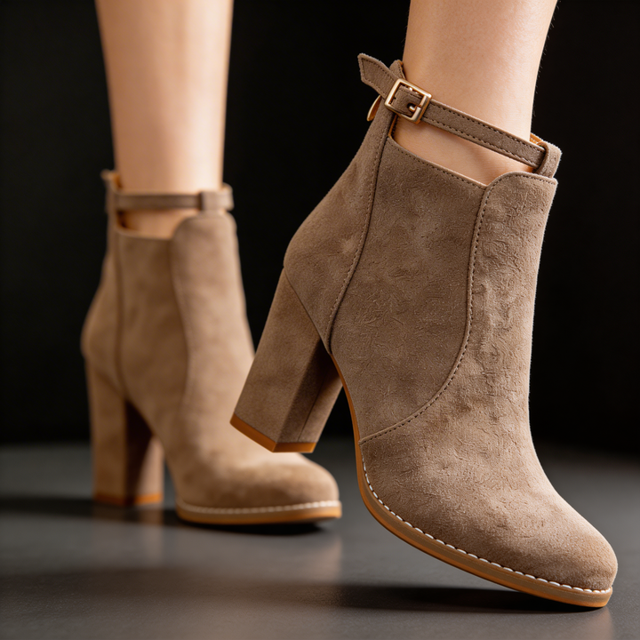 Women's Stylish Ankle Boots-Caleidostore