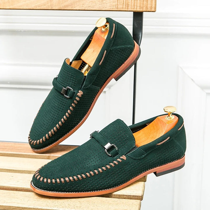 Men's Leather Dress Shoes-Caleidostore